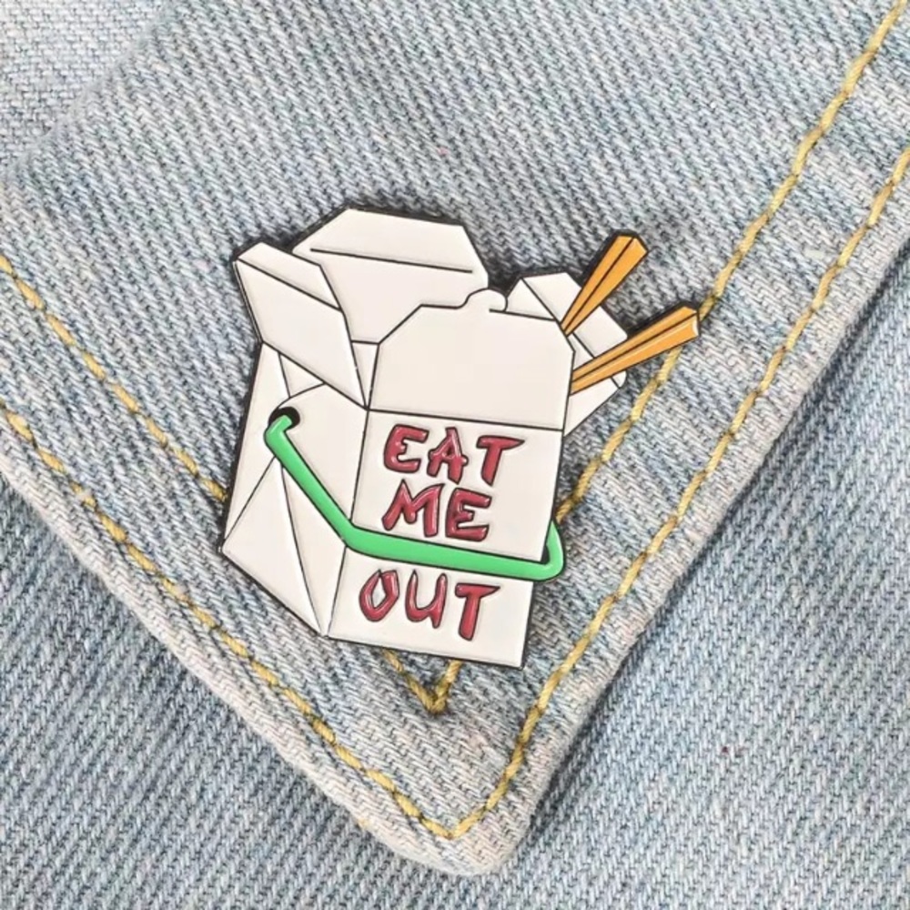 Feminist Sex Positive Enamel Pin Brooch